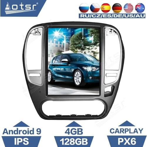 Tesla Screen Android Car Radio For Nissan Bluebird Sylphy 2005 - 2012 GPS Navigation CarPlay Multimedia Player PX6 Autoradio