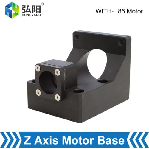 CNC Milling Machine 86 Stepper Motor L Mounting Seat Nema34 Component Brake Stepping Motor Fixed Bracket Ball Screw Support Seat