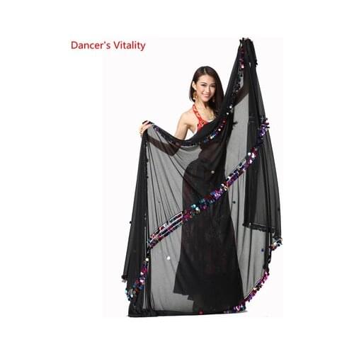 Belly dance malaya veil girls belly dancing shaabi hand veil Oriental Dance malaya veil