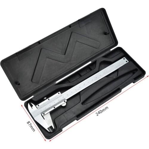 Metal Calipers Gauge Micrometer with Storage Box, Inch/Metric, 0-150mm Range, 0.02mm Accuracy, 0.02MM Resolution, Measuring Tool