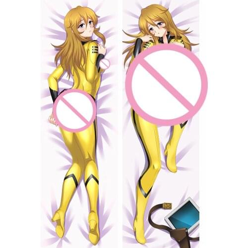 Uchu Senkan Yamato Ni-ichi-kyu-kyu Space Battleship Yamato 2199 sexy Yuki Mori Makoto Harada & Miki Saijo body Pillowcase cover