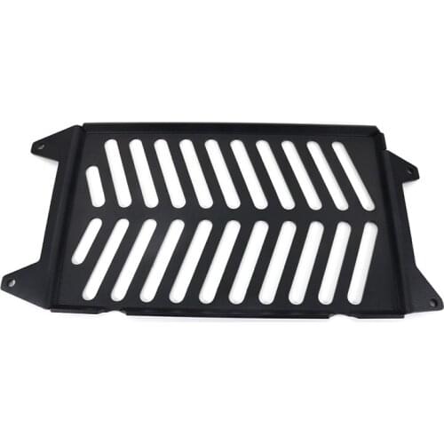 Fit For KAWASAKI KLR650 2008-2018 KLR 650 Motorcycle Radiator Protector Guard Oil Cooler Grill Cover Aluminum Black