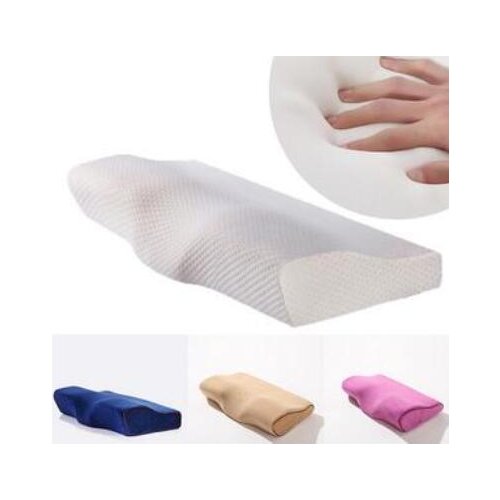 High quality Neck Pillow Memory Foam Bedding Pillow Neck Protection Slow Rebound Butterfly Shaped Cervical Pillow For sleeping