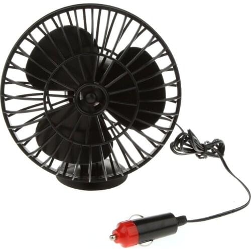 Practical 12V Mini Air Fan Powered Truck Car Cooling Adsorption Summer Gift