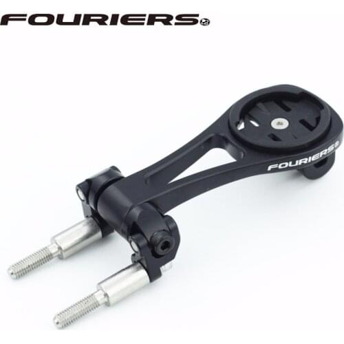 Fouriers Cycling Adjustable Computer GPS Mount Stem Front Cap Extension For Wahoo GARMIN Edge 1000 800 500
