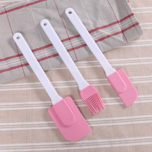 Silicone Cream Baking Scraper Non Stick Butter Spatula Nylon Chocolate Spreader Heat Resistant Kitchen Pastry Tools