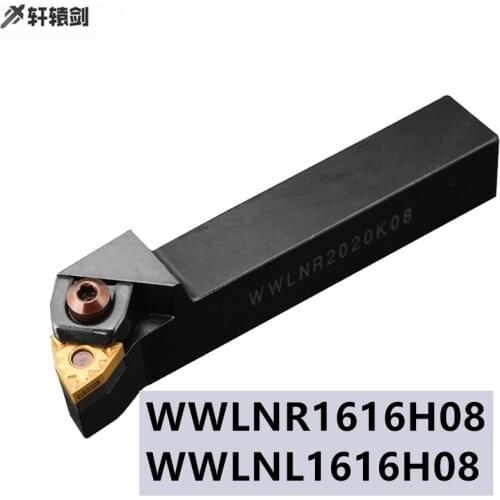 1PC WWLNR 1616H08 WWLNL1616H08 CNC Cutting Set Tool Holder Outer Turning Carbide Insert WNMG