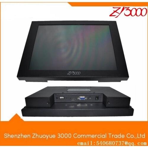 2017 Rushed Hmi New Stock 4:3 1024*768 Waterproof Open Frame Metal Casing Usb Vga Input Touch Screen Monitor For Industrial