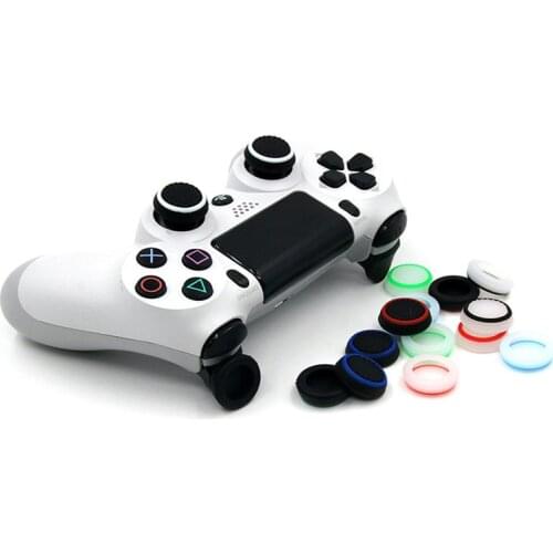 4 Pcs Silicone Cap For PS5 Controller Accessories Thumb Stick Grips Cover