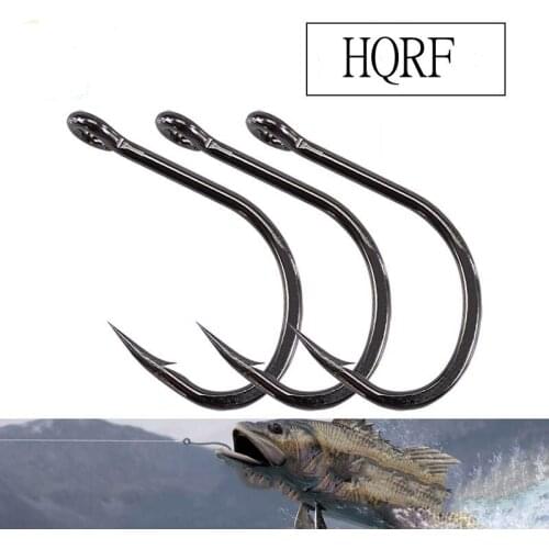 5 PCS Sea fishing stainless steel hook Have Barbed Band hook Seawater corrosion resistance Boat hook Iron plate hook