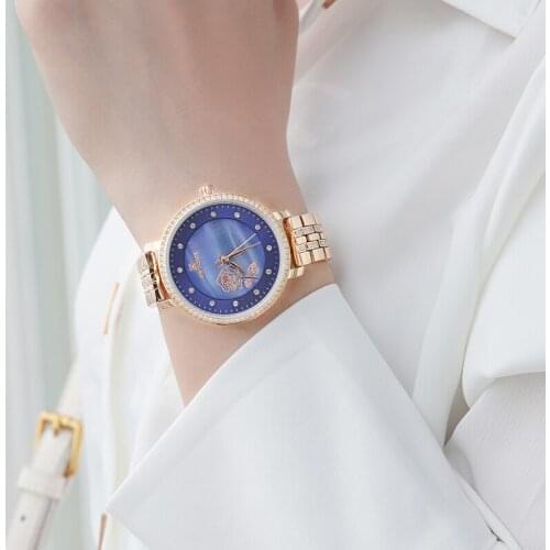 New NAVIFORCE Brand Top Luxury Womens Watches Water Ressistance Quartz Watch Gift For Girl Wife Wrist Watch Relogio Feminino