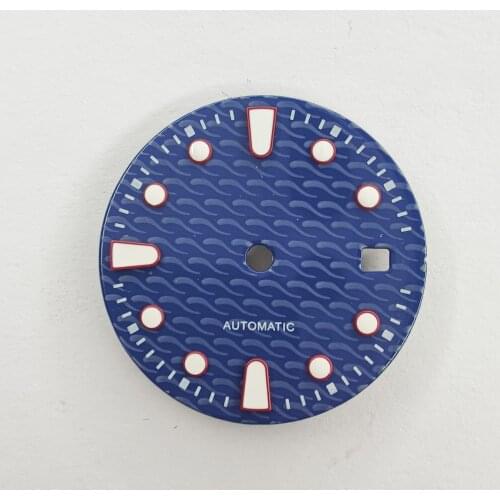 29mm dial watch parts sterile dial for ETA 2836 2824 Pearl DG 2813 Miyota 8215 movement