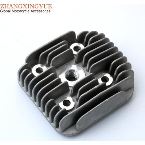 Scooter 70cc Big Bore Cylinder Head for Adly Rapido 50 Italjet Pista 2 Scoop 50cc 47mm 2-Stroke Engine Parts