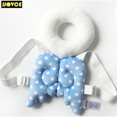 JJOVCE Baby Plush Toys Head Protection Backpack Support Toddler Headrest Pillow Baby Neck Cushion Kids Ladybug Bee Cute Wings
