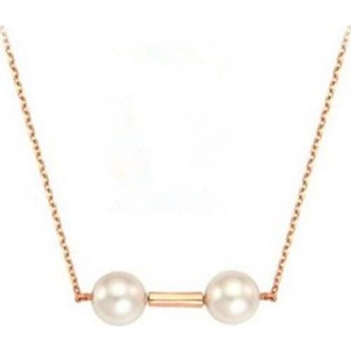Hot Star with money relation love charm necklace pearl Temperament necklace jewelry wholesale