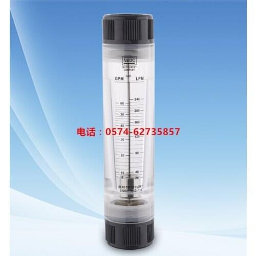 LZT-4006G 6-60GPM pipe flowmeter rotameter flowmeter flowmeter