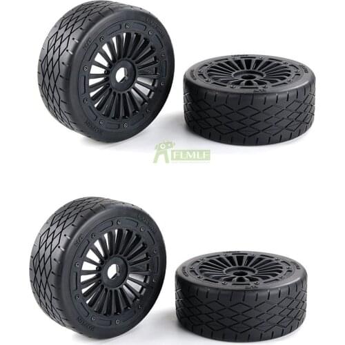 On-Road Wheel Tyre Assembly Kit Gen.2 Fit for 1/5 Scale Rovan ROFUN F5 MCD XS-5 RR5 Toys Parts