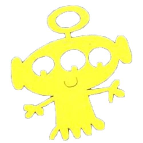 2021 New Three-eyed monster alien cutter Cutting Die Mold Diy Scrapbook Decoration Wooden Knife Mould Suitable For Fustelle