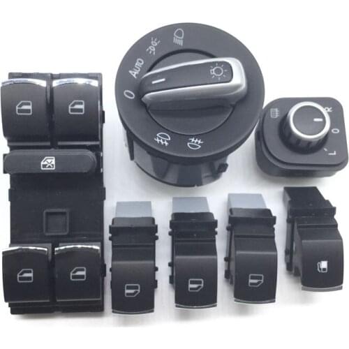 Window headlight mirror fuel tank switch for VW Jetta Golf MK5 6 Tiguan CC 5ND959565B 5ND941431B 5ND959857 1KD959833 5ND959855