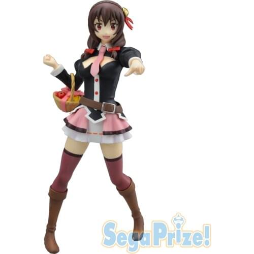 Tronzo Original Sega Anime KonoSuba Gods Blessing on This Wonderful World Yunyun PVC Action Figure Model Collection Doll Toys