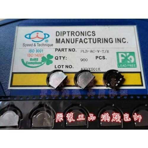 Original New 100% PL3-AC-V stereo conversion left and right big head roller reset switch three-way dial switch