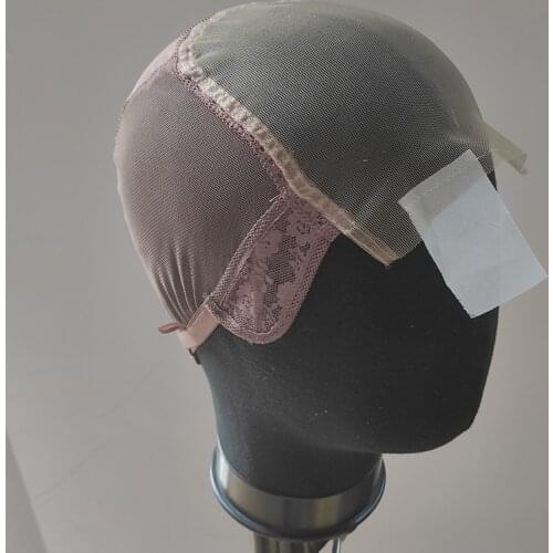 5X5 Closure Wig Caps Frontal Lace Wig Caps For Making Frontal Lace Wigs