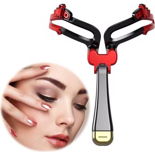 Adjustable Eyebrow Stencil Eyebrows Makeup Reusable Hand-held Eye Brow Shaper Template Eyebrow Stencils Eyebrows Makeup Tools