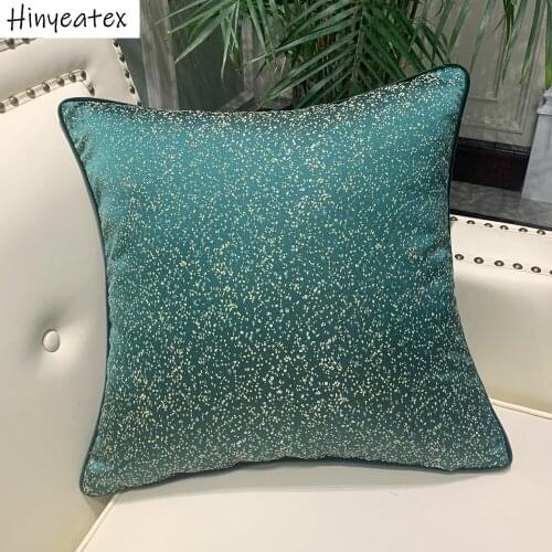 Fashion 6 colors Universe Stars Polyester Jacquard Shiny Woven Cushion Cover Decorative Pillow Case 45x45cm Sell by piece