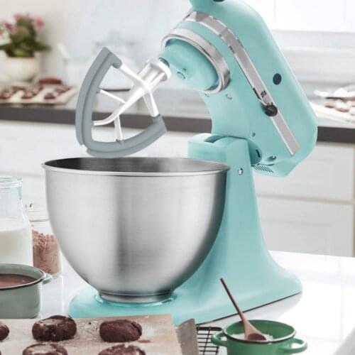 Flex Edge Beater 4.5-5.0 Quart Silicone Bowl Scraper for Tilt-Head Stand Mixer