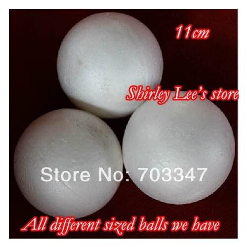 We Have All Different Sized Styrofoam Balls ( 11cm) Styrofoam Round Balls for DIY Flower Ball Craft Ball