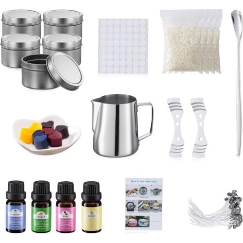 High Quality Handmade DIY Candle Making Kit DIY Candle Maker Gadget Candle Making Kit Supplies For Family In Stock Drop Shipping
