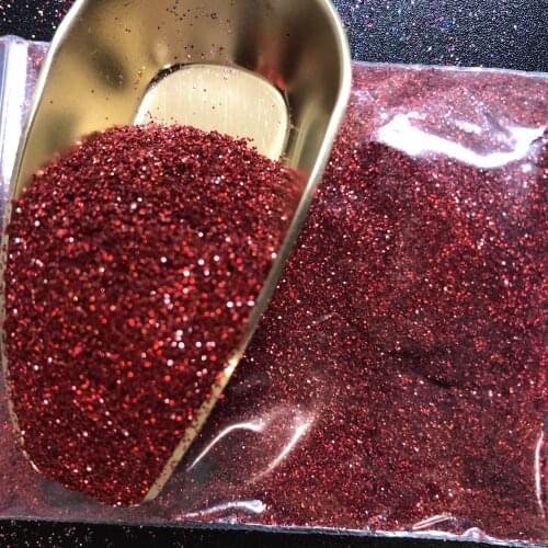 10Gram/Bag Red Holographic Glitter, Holor Super Fine glitter, .008 For Tumblers, Supplies, Premium Glitter Pigment A001-8