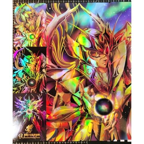 12pcs/set Saint Seiya Shaka Toys Hobbies Hobby Collectibles Game Collection Anime Cards
