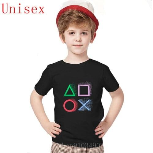 2020 Summer Retro Splash design PS gaming Vintage PS5 PS2 PS3 PS4 Game play station Hot Summer Casual kids summer clothes