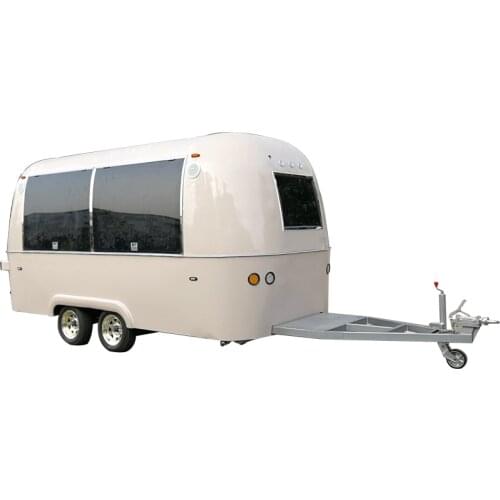 2020 New Arrival Airstream Mobile Catering Vans Camion Food Truck Dining Trailer Restaurant Cart Food Vending Trailer