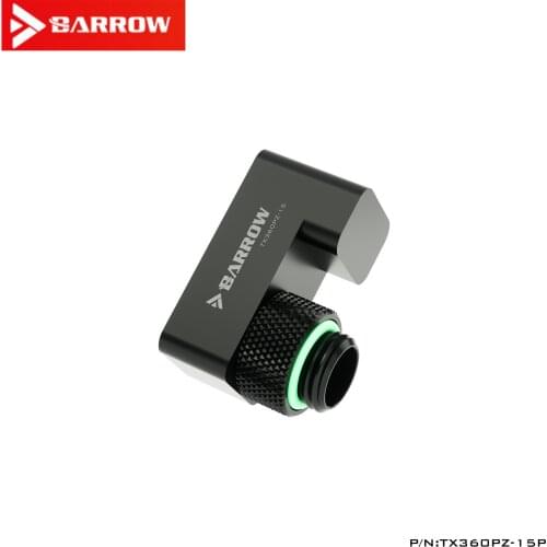 Barrow G1/4" 360 Degree Rotation Offset Adapter 15MM POM Lightweight Version TX360PZ-15P