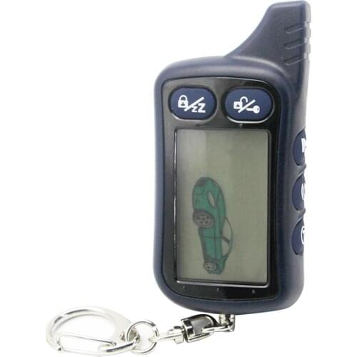 10-16V TZ9030 Auto Car Security System Anti-theft Sound Alarm 2-way Remote Control Electronic Metal ABS Burglar Alarm