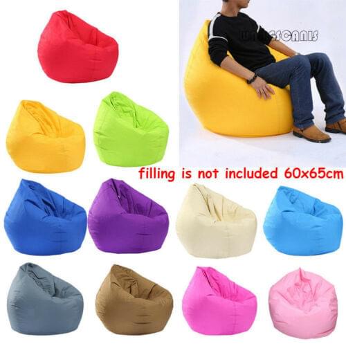 New Waterproof Large Bean Bag Gamer Beanbag Adult Outdoor Gaming Garden Big Arm Chair Cover