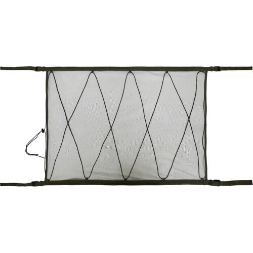 35"x25" Vehicle Elastic Car Roof Ceiling Mesh Storage Bag Pouch For Van SUV