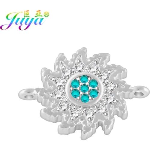 Fashion Jewelry Making Fittings Gold/Rose Gold Decorative Connectors Accessories For Women Earrings Bracelets DIY Making