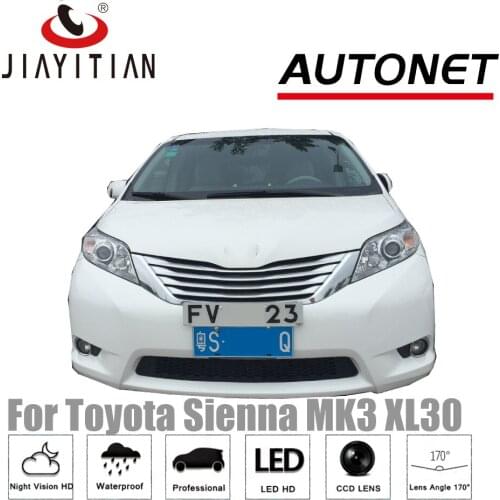 JiaYiTian rear view camera For Toyota Sienna MK3 XL30 2010~2017 HK Backup camera Reverse Camera CCD Night Vision