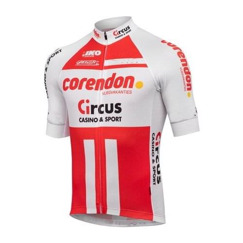 2019 CORENDON CIRCUS TEAM 2 COLORS Mens Only Cycling Jersey Short Sleeve Bicycle Clothing Quick-Dry Riding Bike Ropa Ciclismo