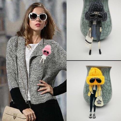 Fashion Brooch Pins for Woman Brooches Cartoon Models Acrylic Brooches Clothing/bag Lapel Pins Jewelry Accessories