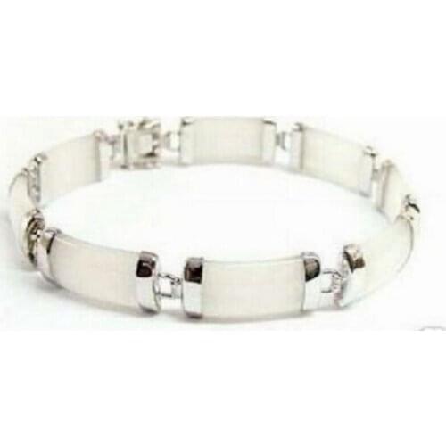 Fashion jewelry Hot selling dfztt multi-color Beautiful Natural stone new link bracelet 7.5inches ctfuu -Bri