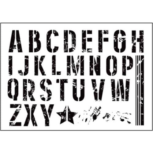 Letter stamp Clear Stamp for Scrapbooking Transparent Silicone Rubber DIY Photo Album Decor F167