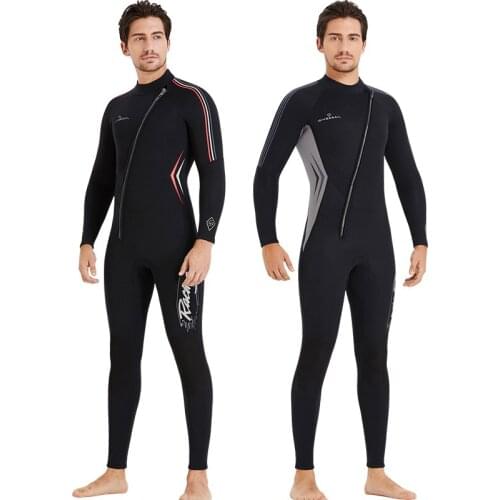 3MM Neoprene Wetsuit Men Surf Scuba Premium Diving Suit Underwater Fishing Spearfishing Kitesurf Clothing Wet Suit Equipment