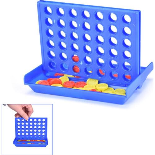 2021 New 1 Set Connect 4 In A Line Board Game Childrens Educational Toys for Kid Sports Entertainment