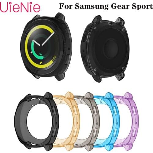 For Samsung Gear Sport screen transparent ultra-thin protective cover For Samsung Gear Sport watch silicone drop-resistant case
