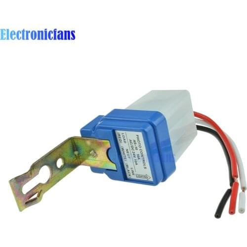 AC DC 24V 10A Sensor Switch Auto On Off Photocell Street Light Photoswitch