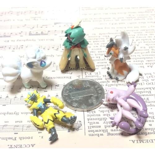Pokemon Turtwig Deoxys Piplup Luxio Brionne Lugia Eevee Cute Action Figure Model Toys